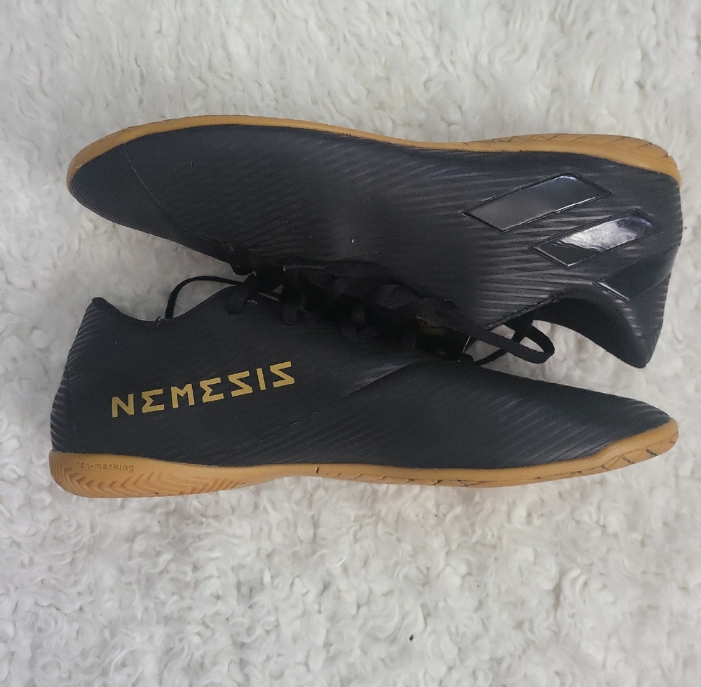adidas Black and Gold Athletic Shoes